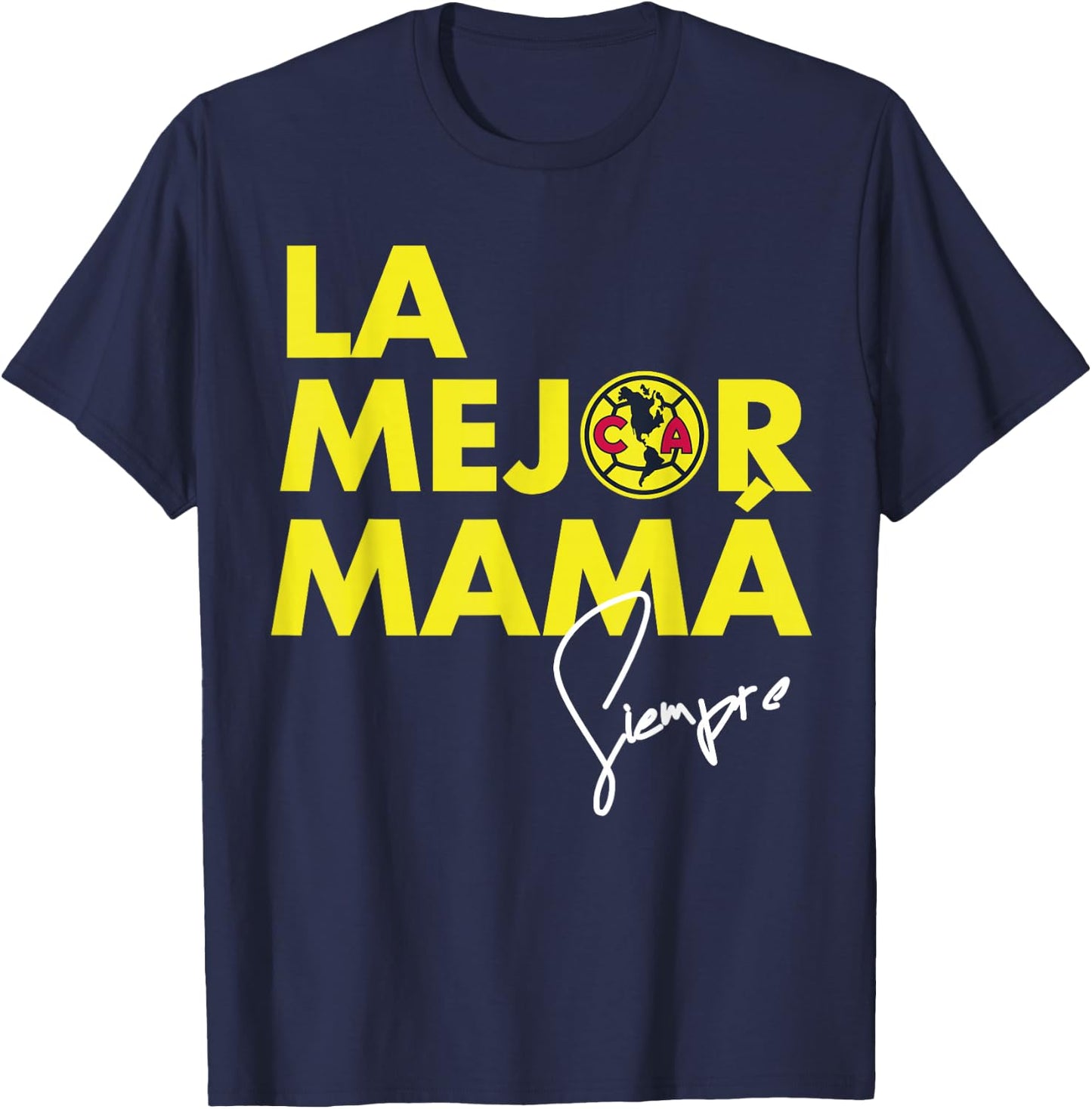 Club America - Score Big with Our Exclusive Collection T-Shirt - T-Shirt | Navy
