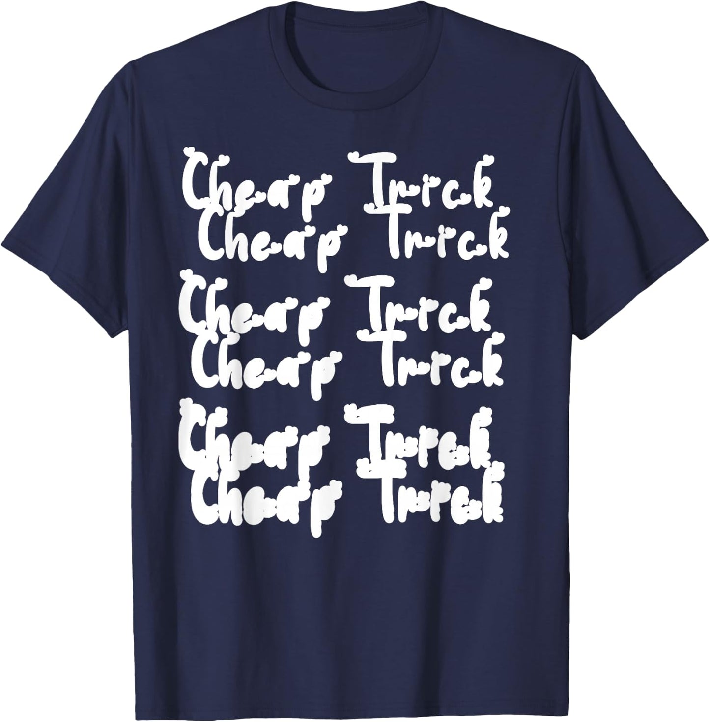 Cheap Tricks Art Rock Vintage T-Shirt - T-Shirt | Navy