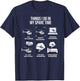 Funny Things I Do In My Spare Time Helicopter Pilot aviation T-Shirt - T-Shirt | Navy