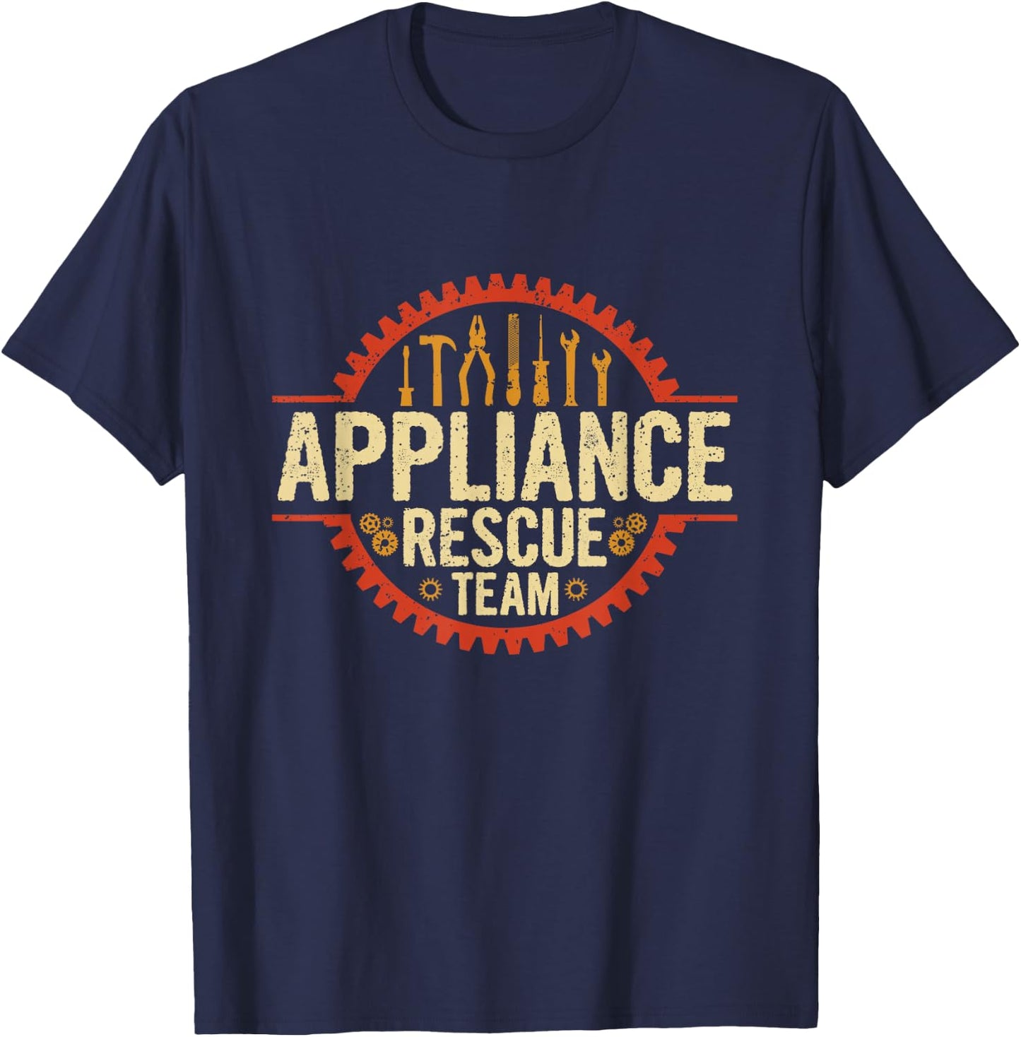 Appliance Rescue Team - Appliance Repair Tech T-Shirt - T-Shirt | Navy