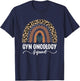 Gyn Oncology Squad, Leopard Rainbow Gyn Oncology Nurse T-Shirt - T-Shirt | Navy