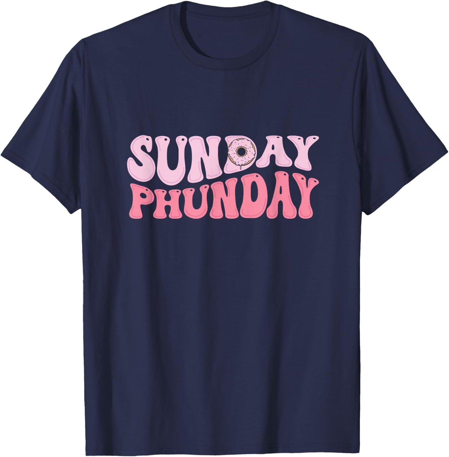 Sunday Phunday Phish Donuts for Family Bakers T-Shirt - T-Shirt | Navy