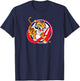 Juls Designs - Tigres Aragua - Venezuela -Kids Black Cotton Blend T-Shirt - T-Shirt | Navy
