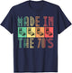 Made In The 70s Pinball Shirt Retro Arcade Gifts T-Shirt - T-Shirt | Navy