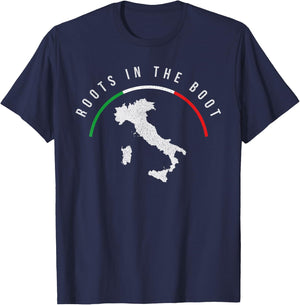 Italy Italian Flag Italy Men & Women T-Shirt - T-Shirt | Navy