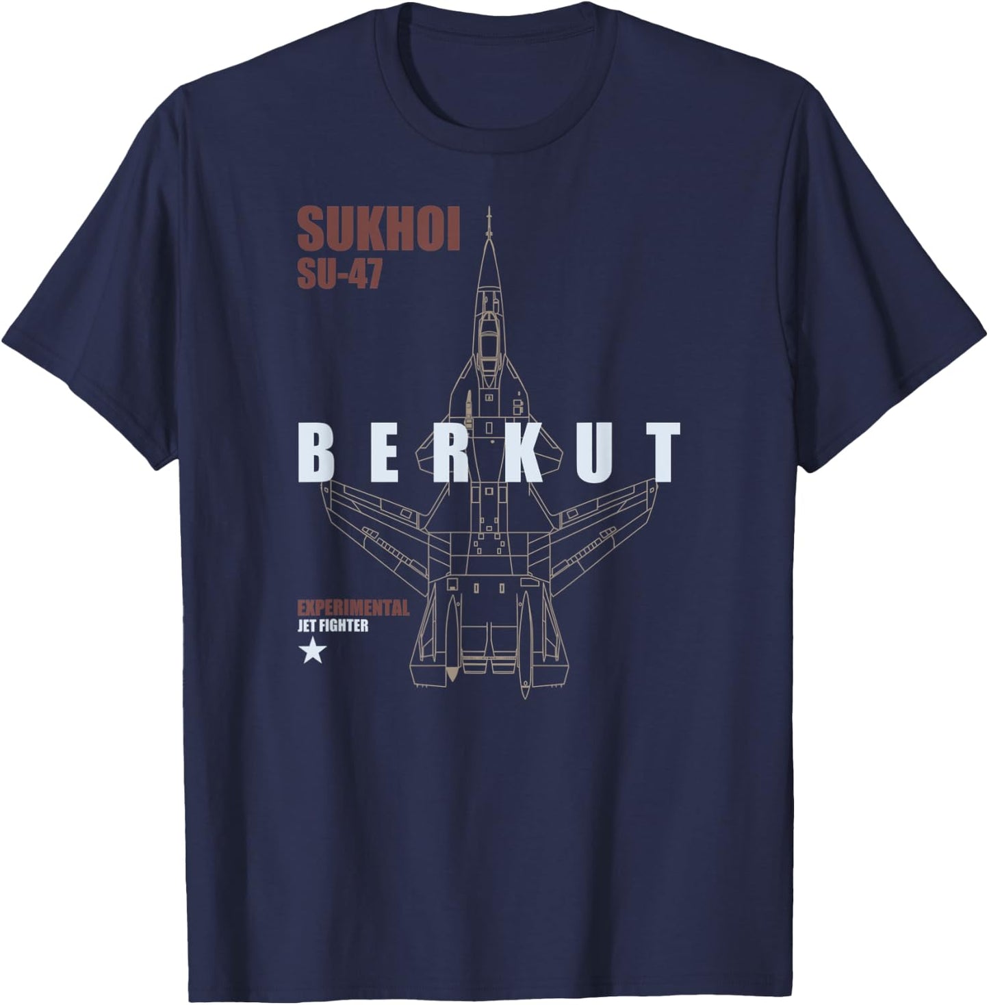 SU-47 Berkut T-Shirt - T-Shirt | Navy