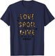 Love Them Spoil Them Give Them Back Mimi Life Mothers Day T-Shirt - T-Shirt | Navy