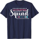 Accounting Squad Cute Accountant Colleague Matching T-Shirt - T-Shirt | Navy