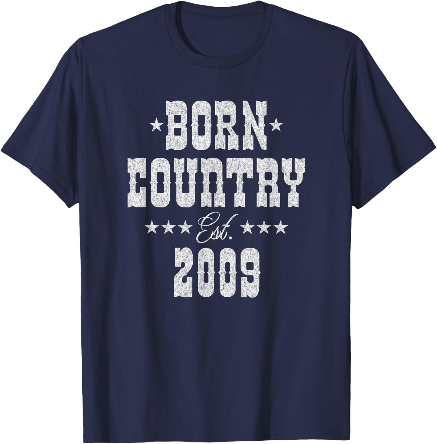 16 Year Old Country Music 2009 16th Birthday T-Shirt - T-Shirt | Navy