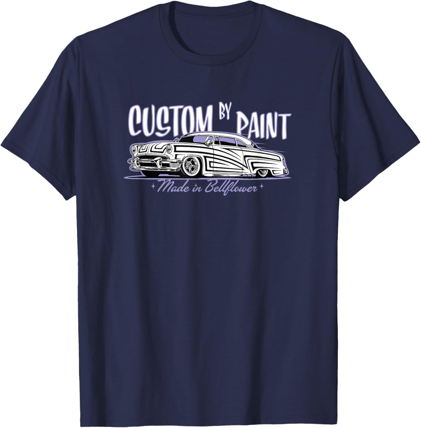 Custom by Paint - Made in Bellflower T-Shirt - T-Shirt | Navy