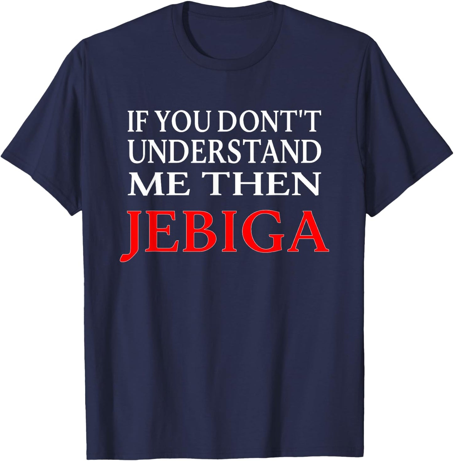 Jebiga Brate Yugoslavia Balkan Slang Funny Serbian T-Shirt - T-Shirt | Navy