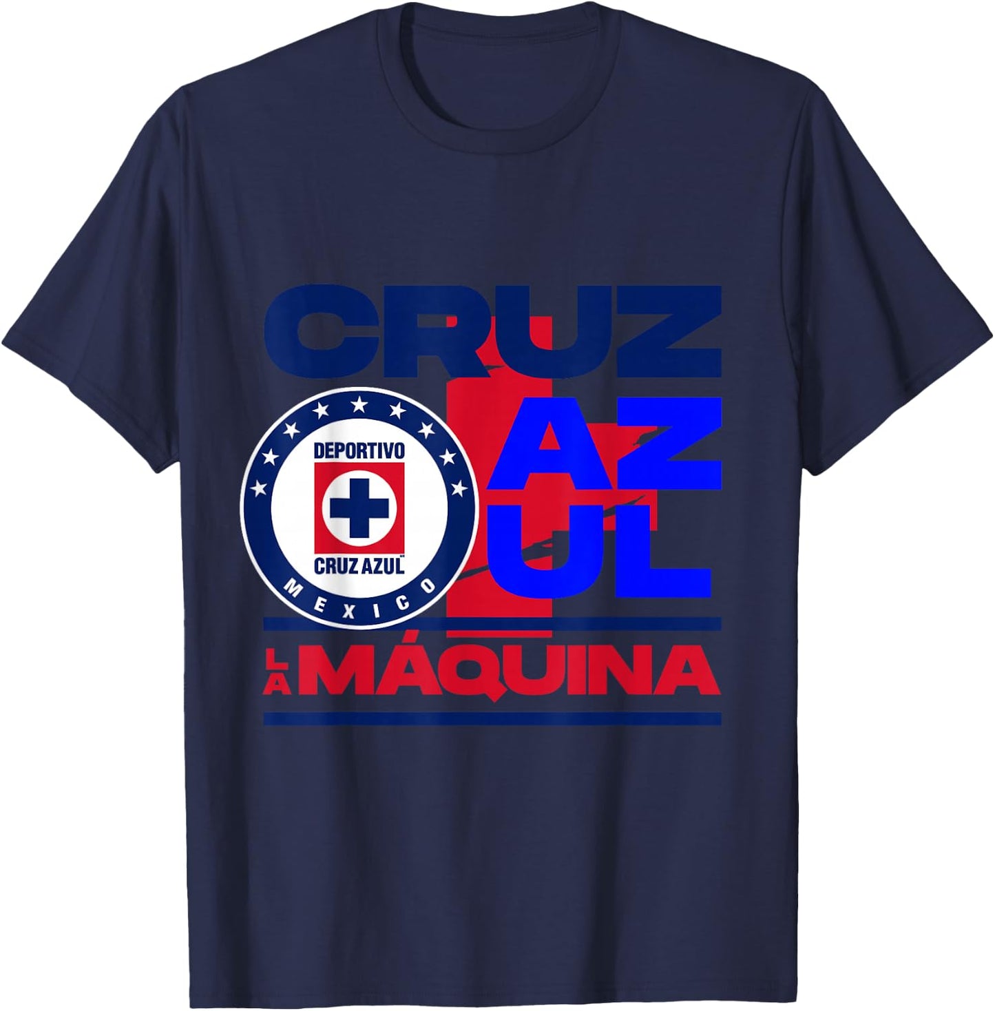 Cruz Azul - Score Big with Our Exclusive Collection T-Shirt - T-Shirt | Navy