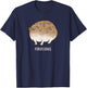 Ferocious Desert Rain Frog, Very Angry Frog T-Shirt - T-Shirt | Navy