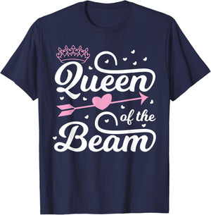 Gymnastics Outfit & Clothing - Gymnast Queen of the Beam T-Shirt - T-Shirt | Navy