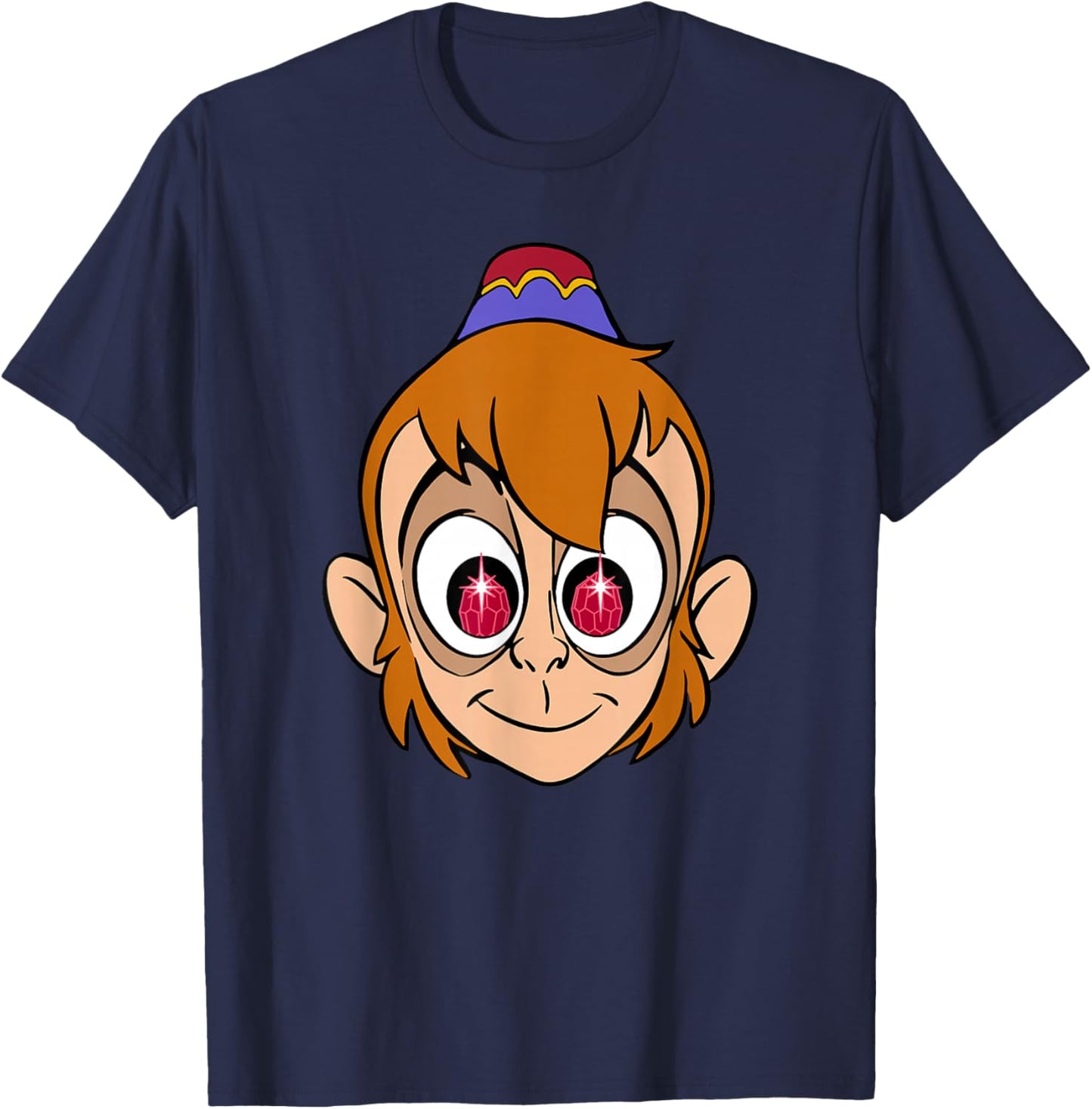 Disney Aladdin Abu Ruby Eyes T-Shirt - T-Shirt | Navy