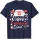 Dialysis Valentines Day Nurse Crew Family Group Nursing T-Shirt - T-Shirt | Navy