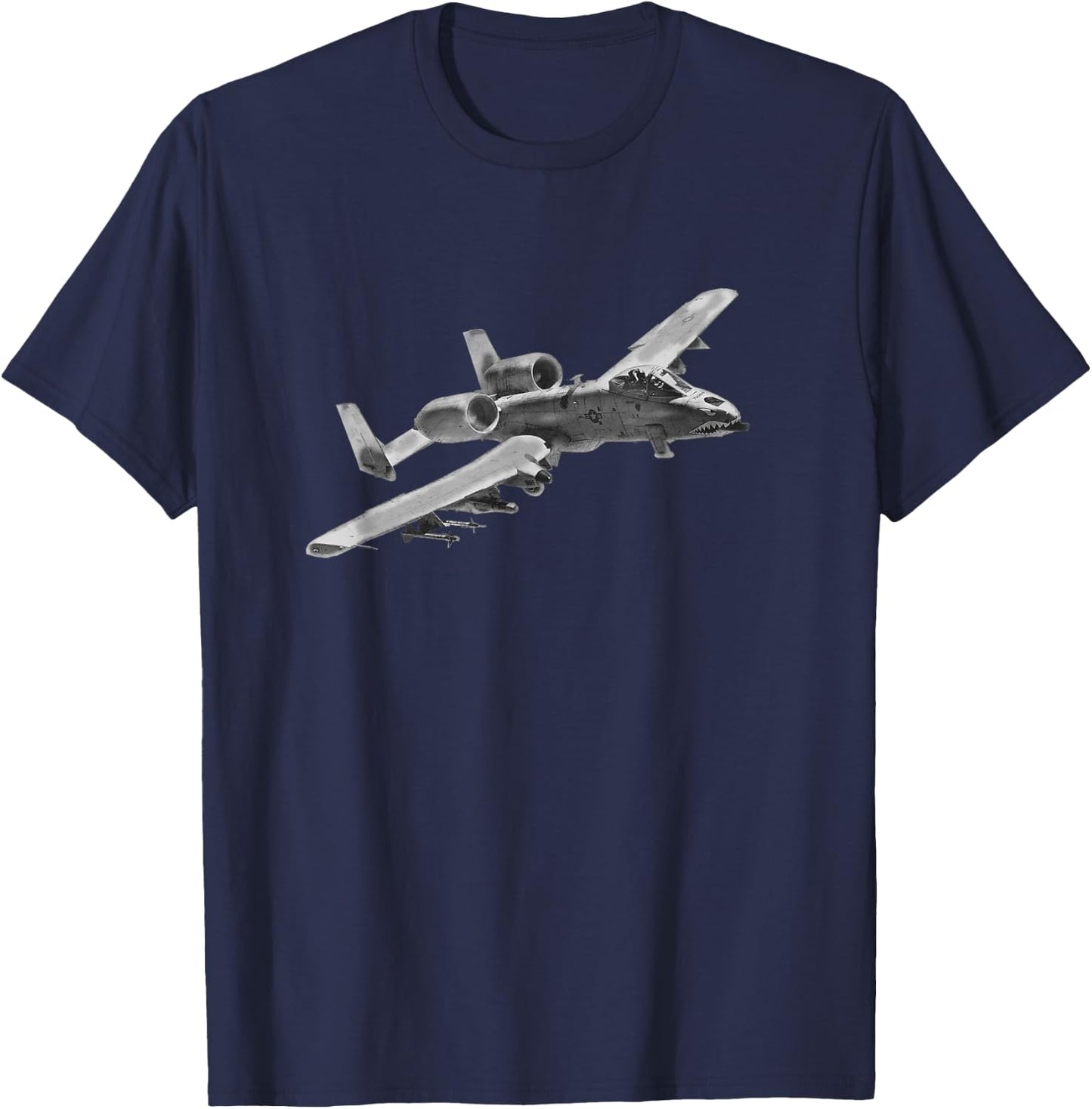 A-10 Warthog - Military T-Shirt - T-Shirt | Navy