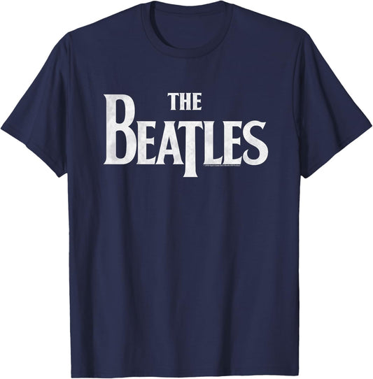 The Beatles - Logo T-Shirt - T-Shirt | Navy