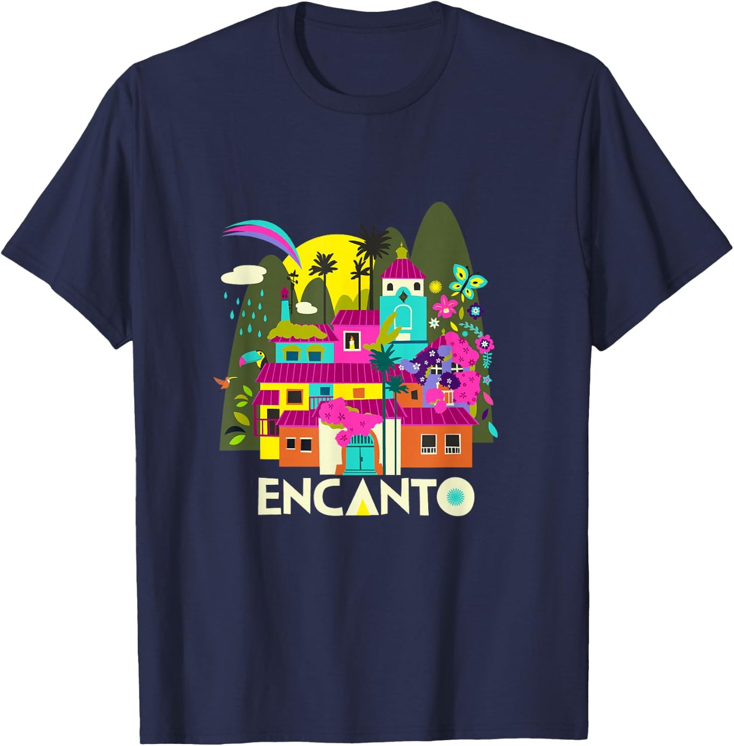 Disney Encanto Madrigal House Small T-Shirt - T-Shirt | Navy