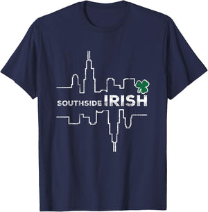 Southside Irish Chicago St. Patrick's Day Parade T-Shirt - T-Shirt | Navy