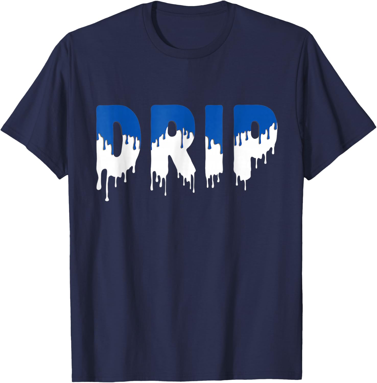 Graphic Match Hyper Blue Sneaker Royal T-Shirt - T-Shirt | Navy