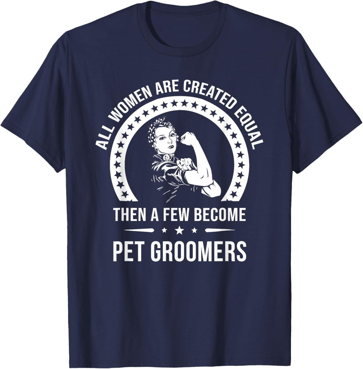 Pet Groomer Shirts | Pet Groomer T-Shirt - T-Shirt | Navy