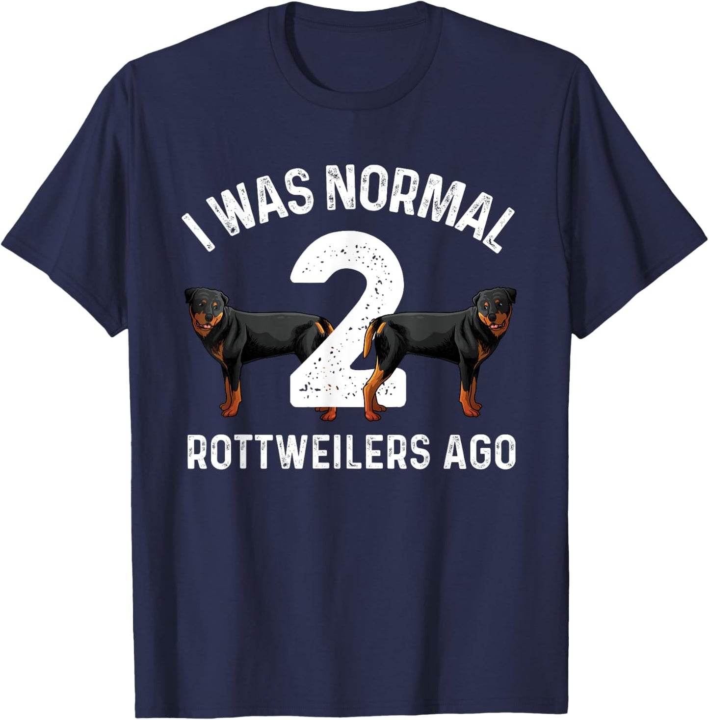 Funny Rottweiler Designs Women Kids Rott Pet Lovers T-Shirt - T-Shirt | Navy