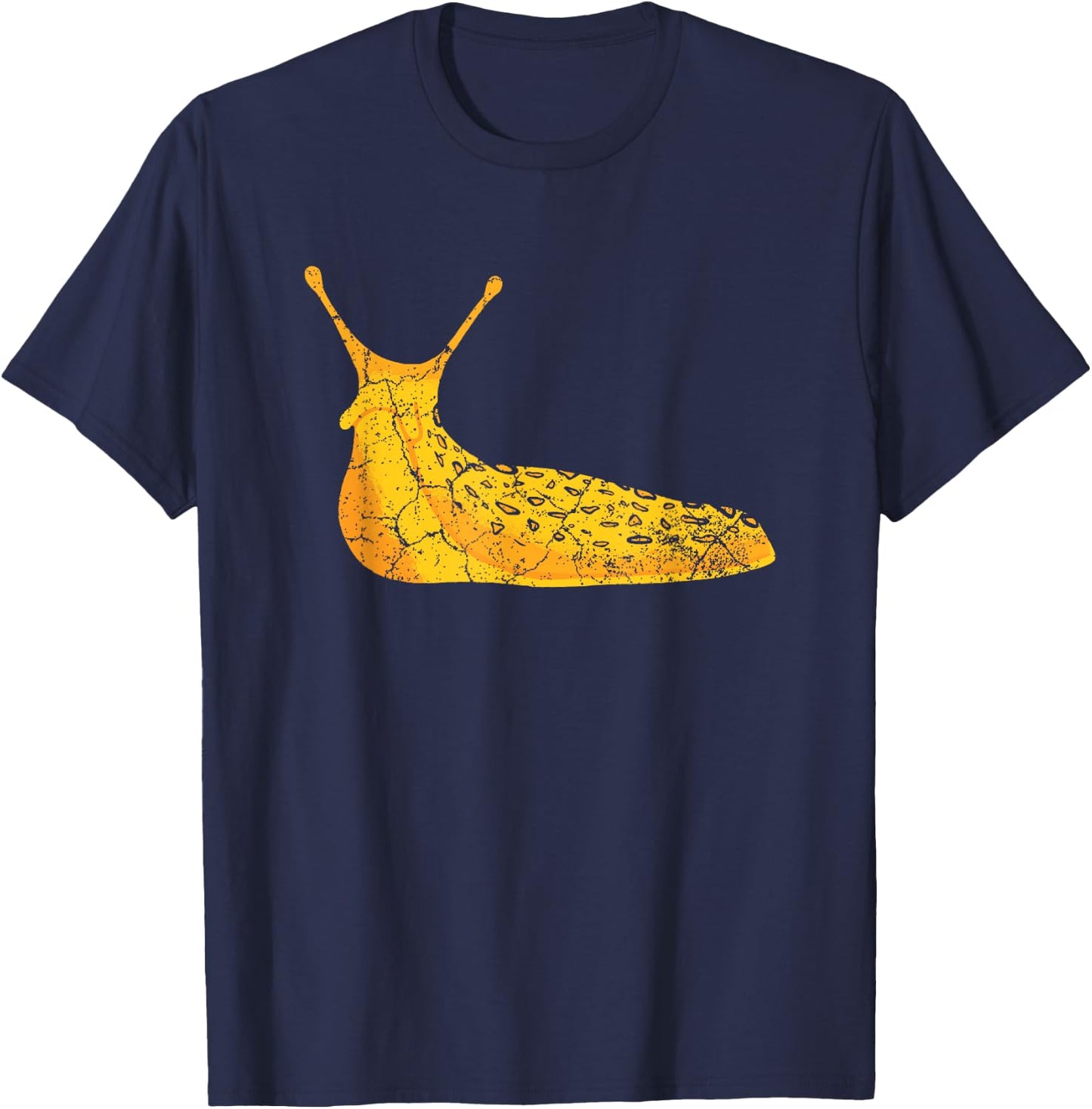 Banana Slug – Exotic Slug Lover Ecosystem Zoology Lover T-Shirt - T-Shirt | Navy