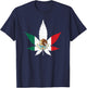 Mexico Marijuana Weed Leaf Gift Mexican Spanish Humor Fumar T-Shirt - T-Shirt | Navy