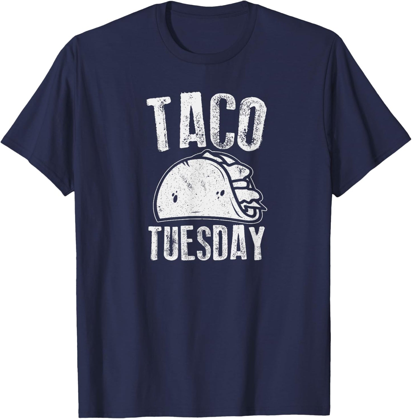 Taco Tuesday Shirt Cinco De Mayo Mexican Food Mexico T-Shirt - T-Shirt | Navy