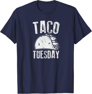 Taco Tuesday Shirt Cinco De Mayo Mexican Food Mexico T-Shirt - T-Shirt | Navy