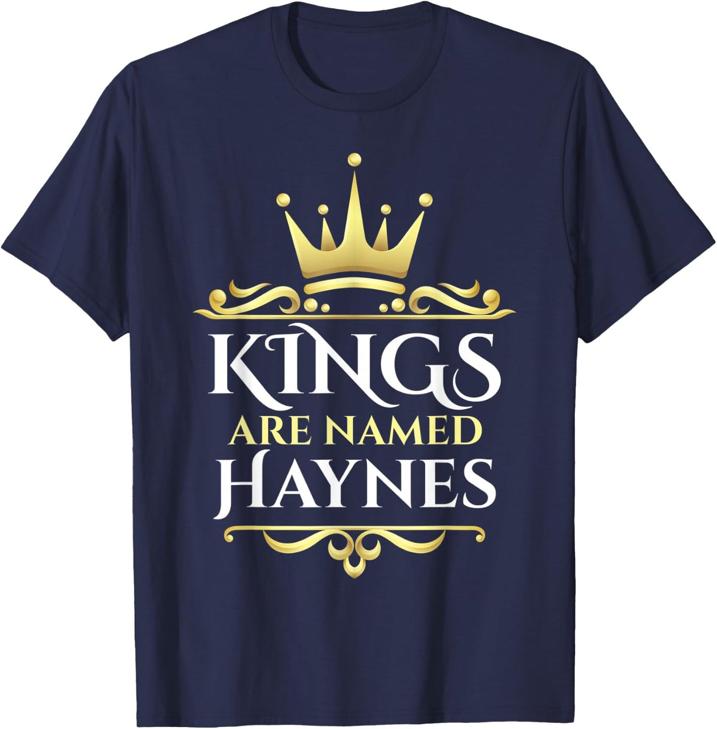 Kings Are Named Haynes T-Shirt - T-Shirt | Navy