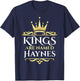 Kings Are Named Haynes T-Shirt - T-Shirt | Navy