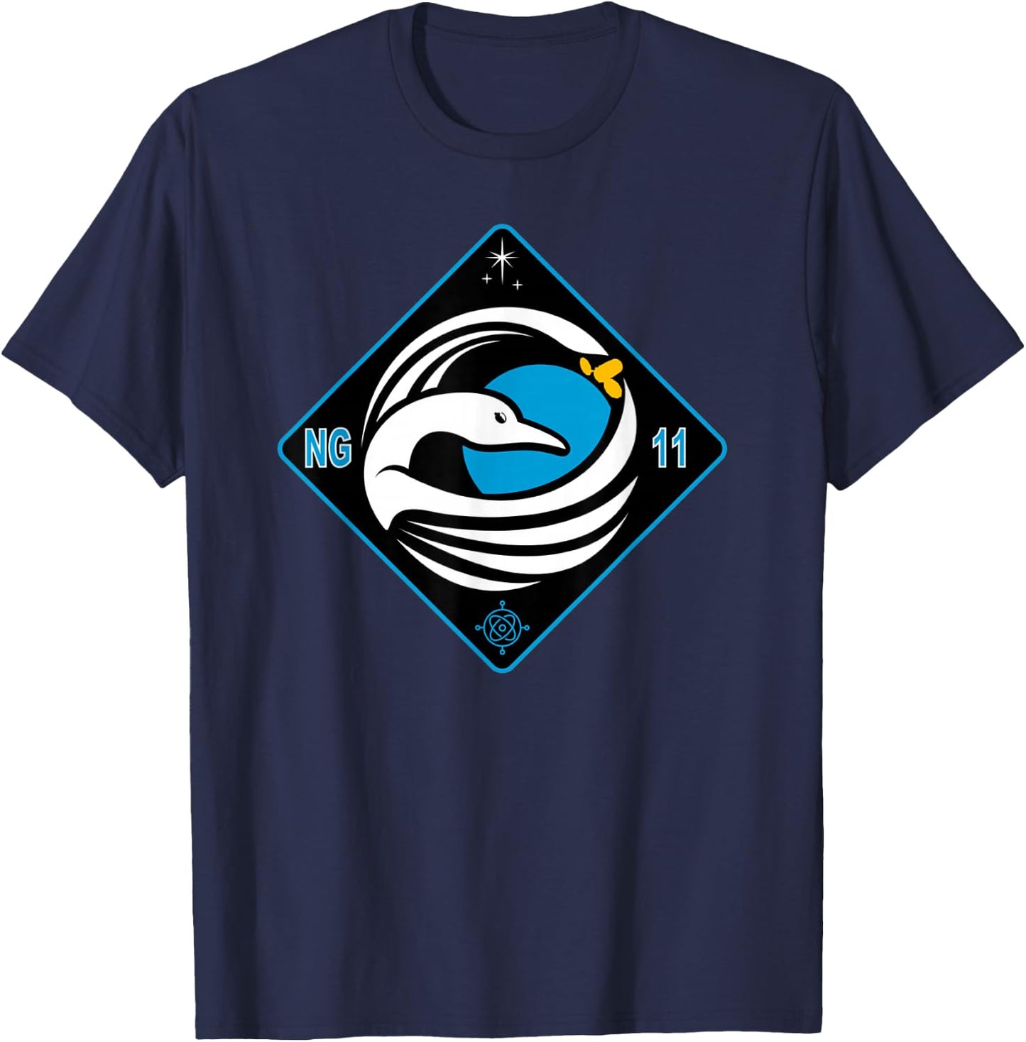 NASA insignia Northrop Grumman NG-11 Cygnus Resupply Flight T-Shirt - T-Shirt | Navy