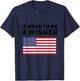 It Pays To Be a Winner | Athlete Military Special Forces T-Shirt - T-Shirt | Navy