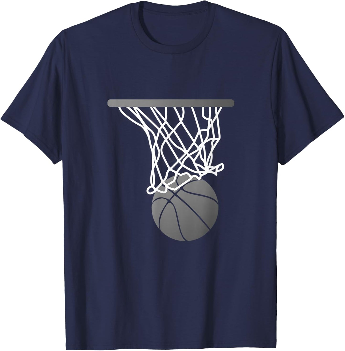 Basketball Apparel Basketball Black T-Shirt - T-Shirt | Navy
