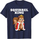 Squirrel King | Boys Squirrel | Squirrel T-Shirt - T-Shirt | Navy