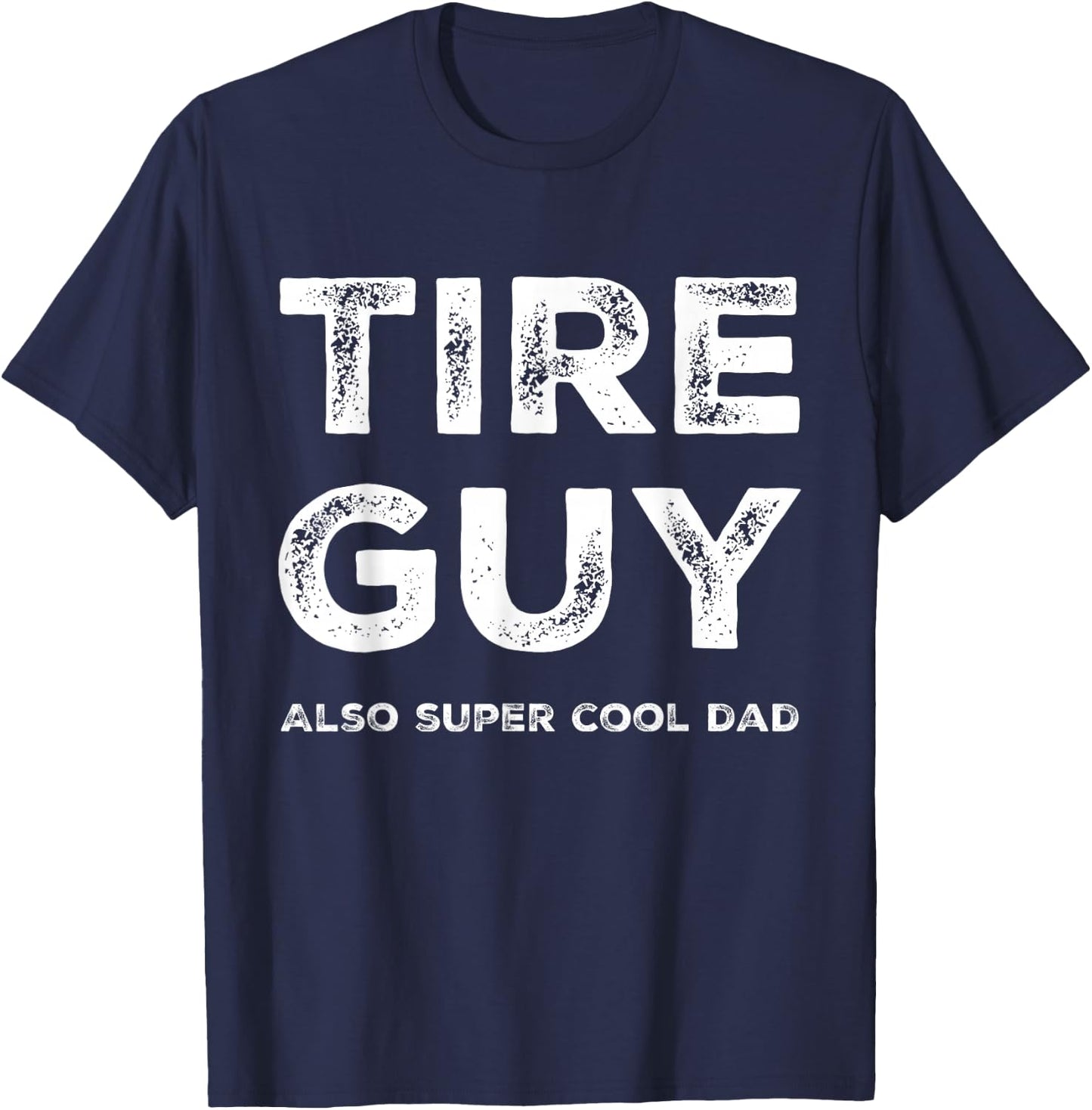 Tire Guy Funny Car Mechanic Costume T-Shirt - T-Shirt | Navy