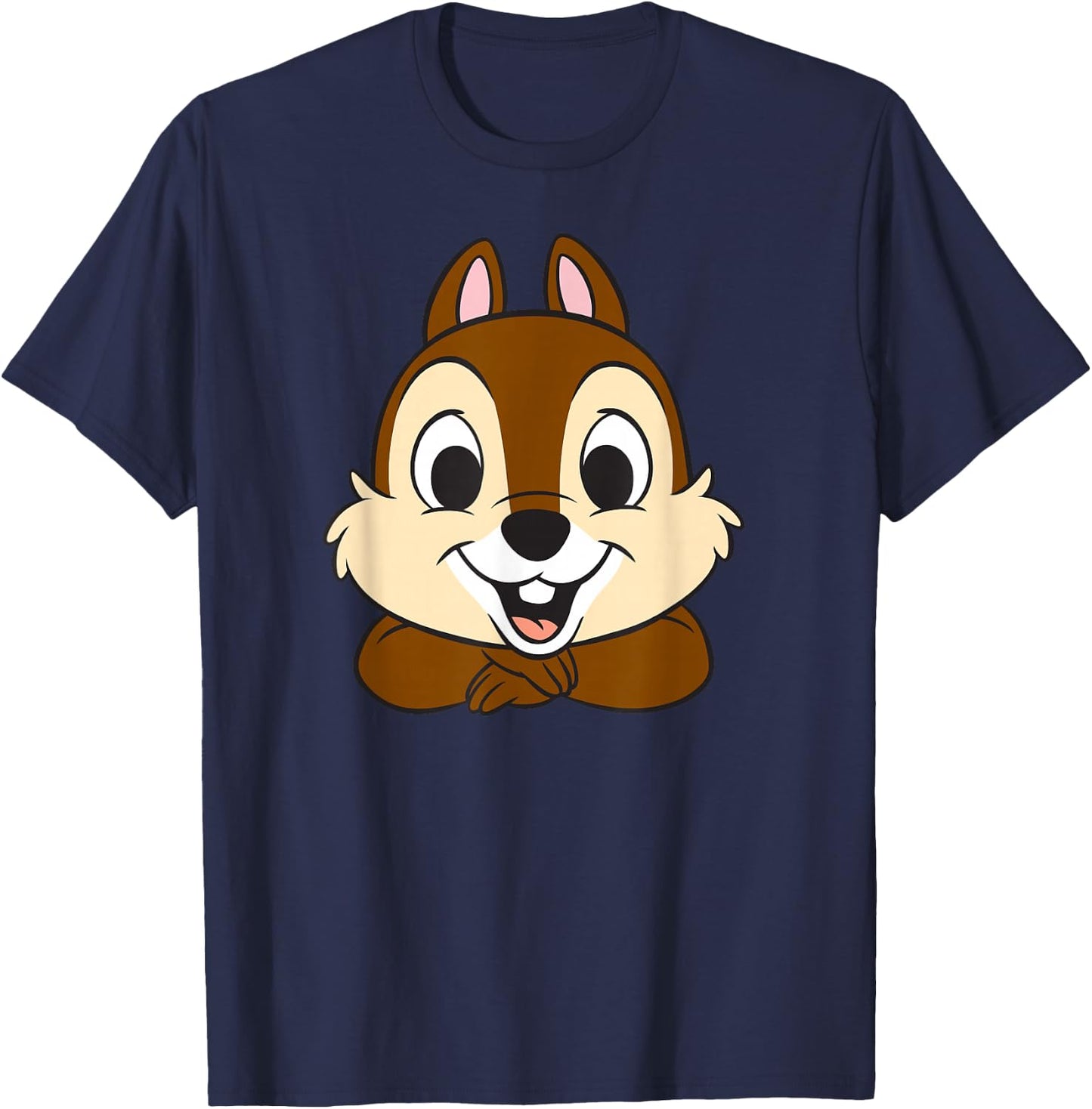 Chip 'N Dale Rescue Rangers - Chip Chipmunk T-Shirt - T-Shirt | Navy