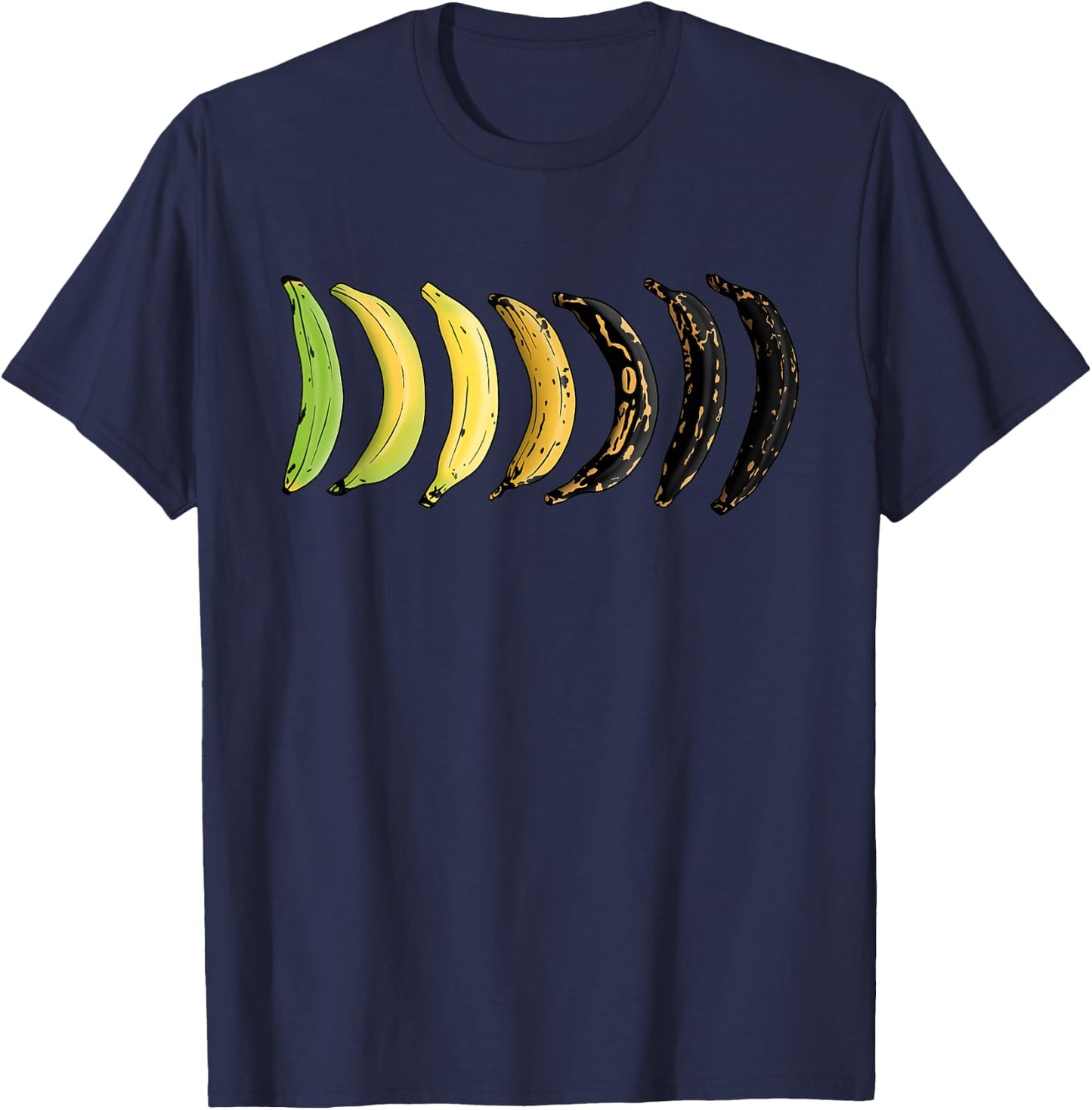 Dominican Republic Favorite Food | Puerto Rican Plantains T-Shirt - T-Shirt | Navy