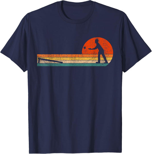 Funny Cornhole Bag Cornhole Set Toss Game Retro Vintage T-Shirt - T-Shirt | Navy