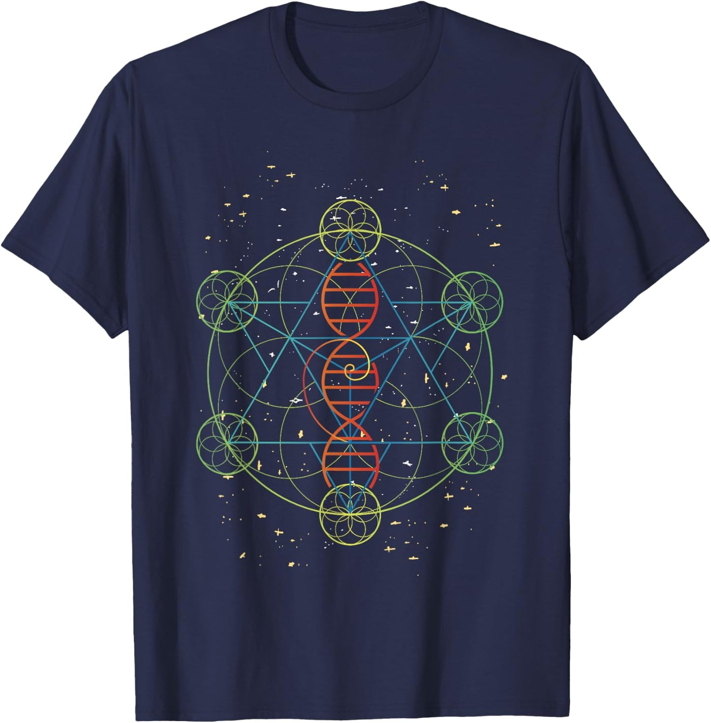 DNA Strand Genetics Biologist Science Day DNA T-Shirt - T-Shirt | Navy