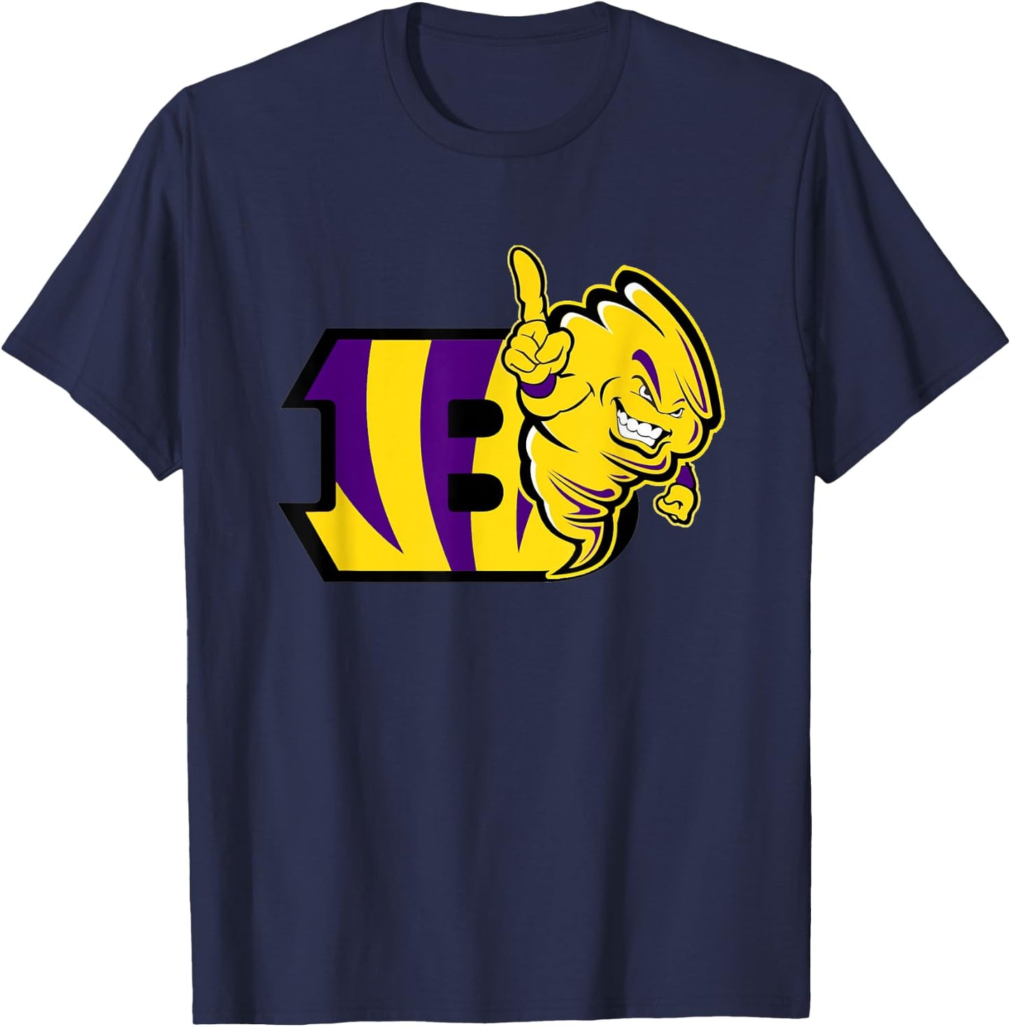 Galveston Ball High School Mascot Alumni Clothing & Apparel T-Shirt - T-Shirt | Navy