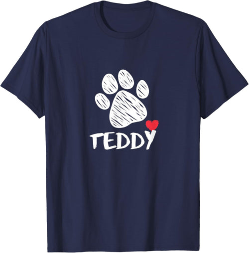 Teddy Dog Love I Love My Puppy Named Teddy for Dogs Teddy