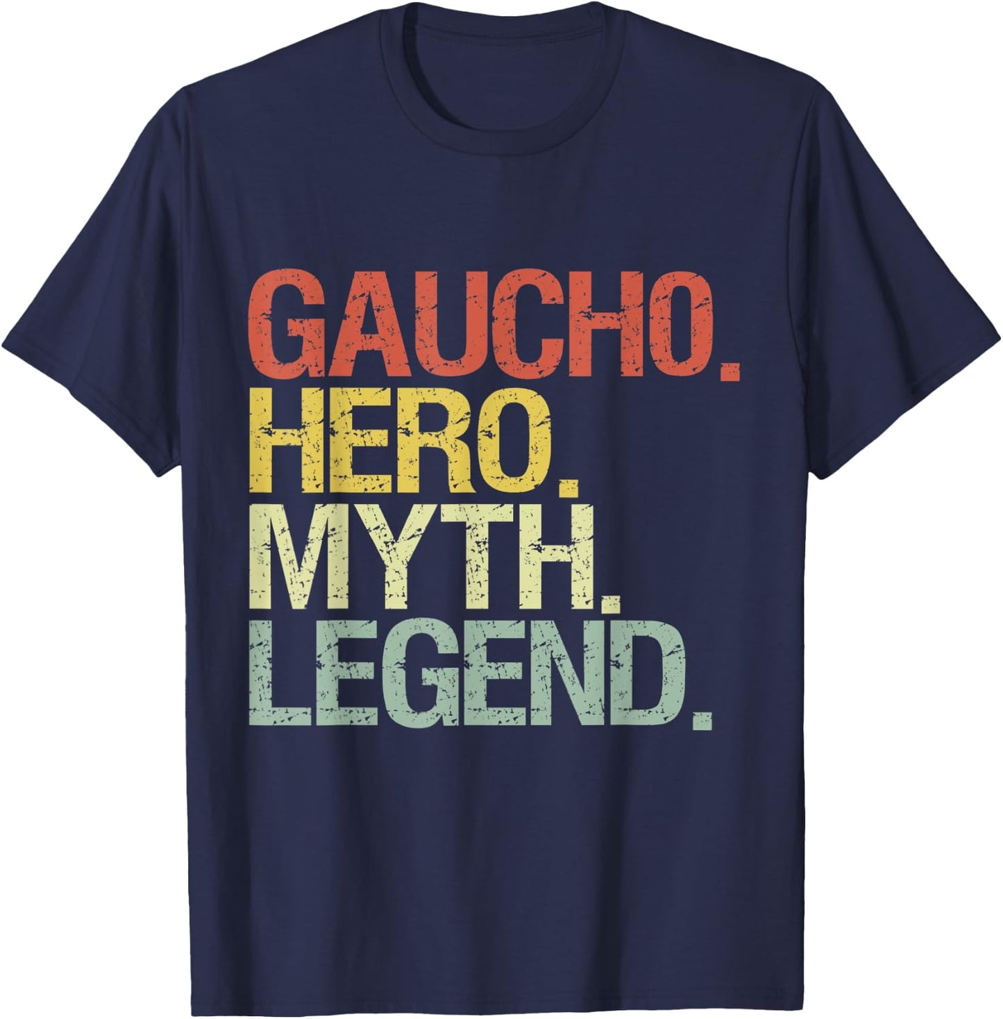 Gaucho hero myth legend T-Shirt - T-Shirt | Navy