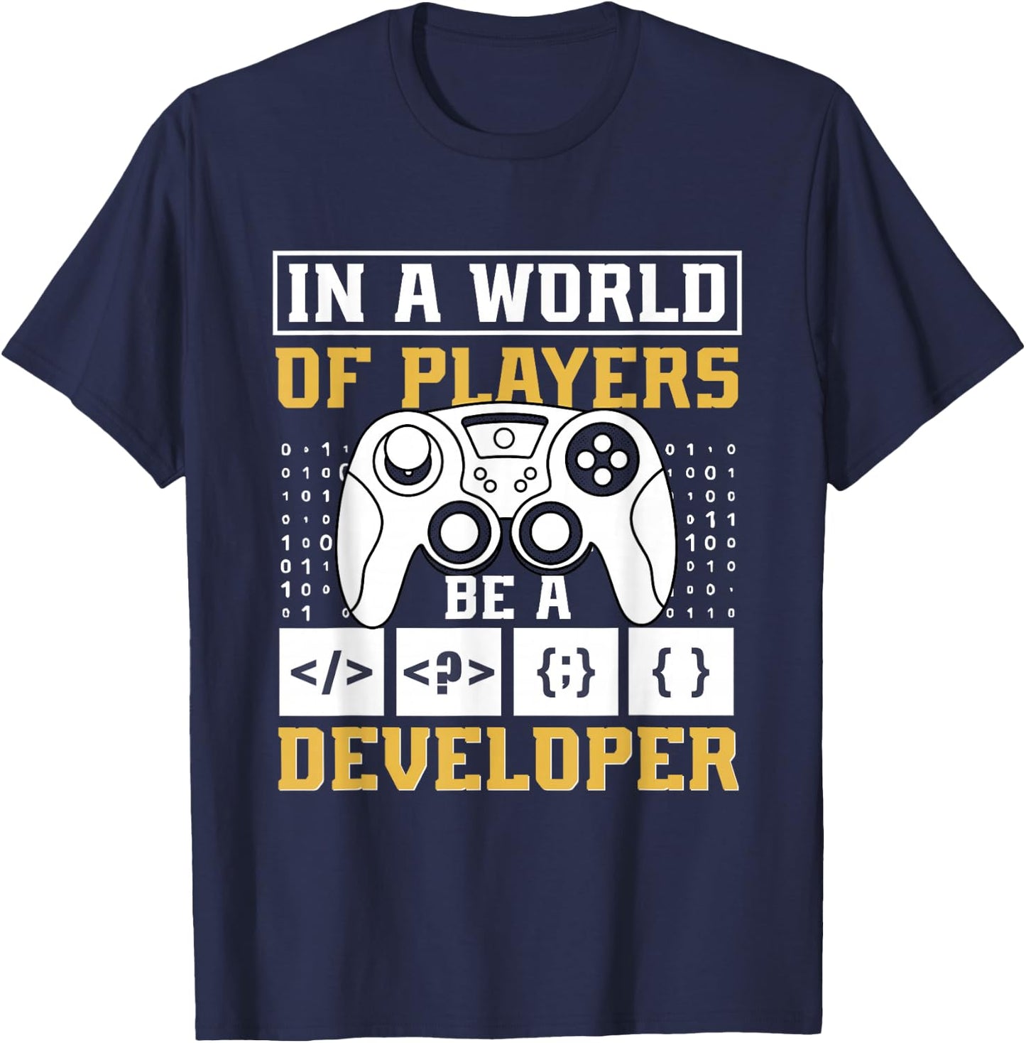 Game Developer Coding Indie Game Developer Programmer T-Shirt - T-Shirt | Navy