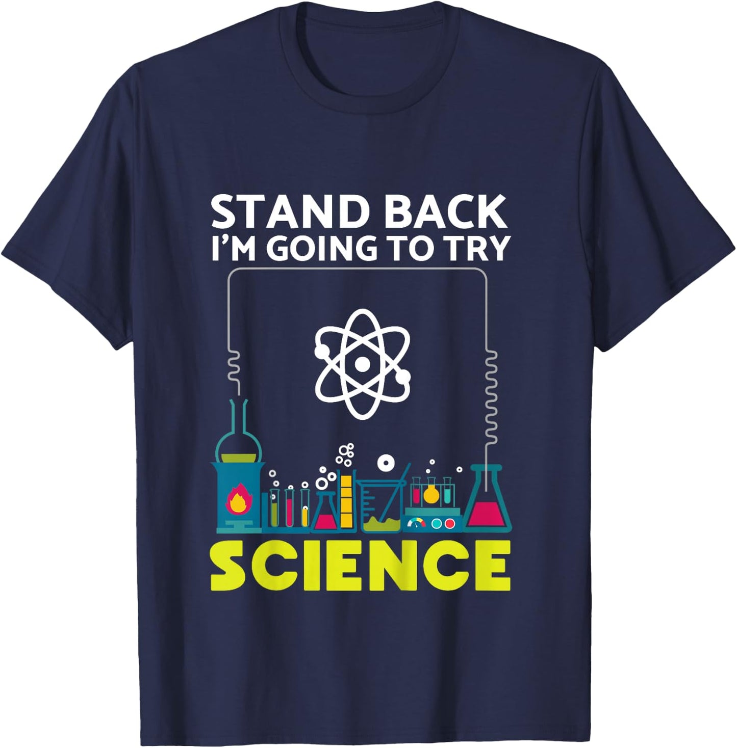 Chemistry Gift Kids- Boys or Girls Love Science Fair T-Shirt - T-Shirt | Navy