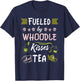 Whoodle Mom Tea Lover Dog Pet Owner Women Kids T-Shirt - T-Shirt | Navy