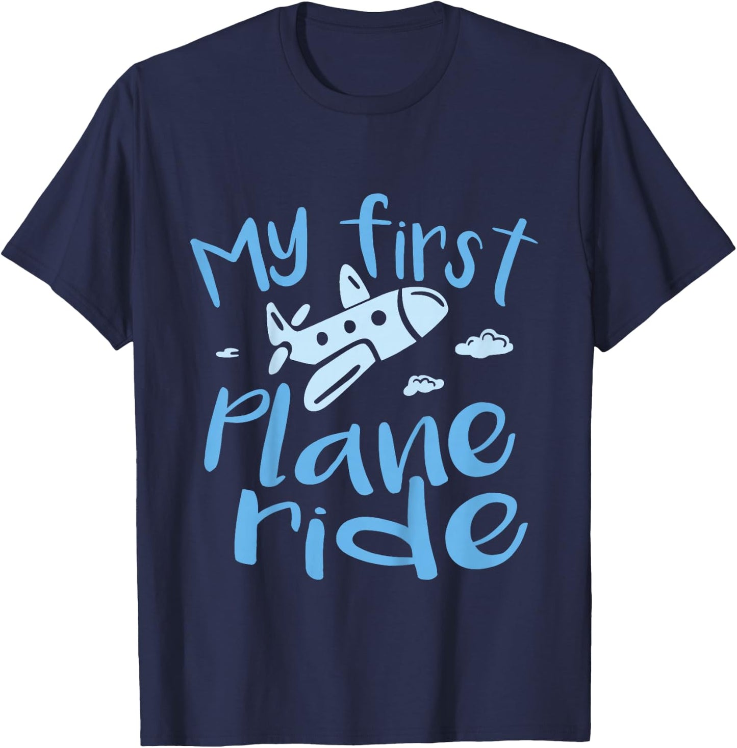 Kids My first plane ride T-Shirt - T-Shirt | Navy