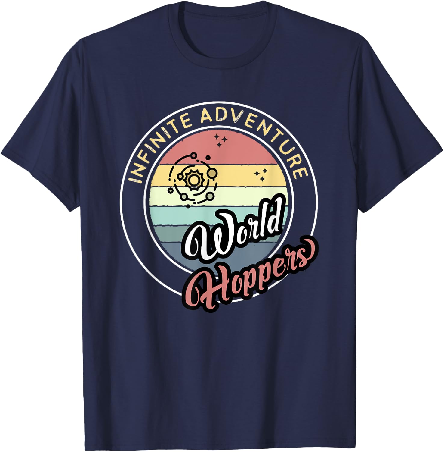 World Hoppers T-Shirt - T-Shirt | Navy